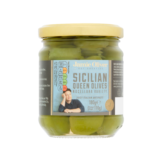 Jamie Oliver Sitsiilia Nocellara oliivid  180g