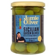 Jamie Oliver Sitsiilia Nocellara kuning oliivid 280g/170g