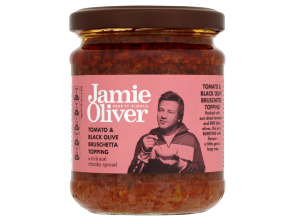 Jamie Oliver tomati ja musta oliivi leivakate  180g