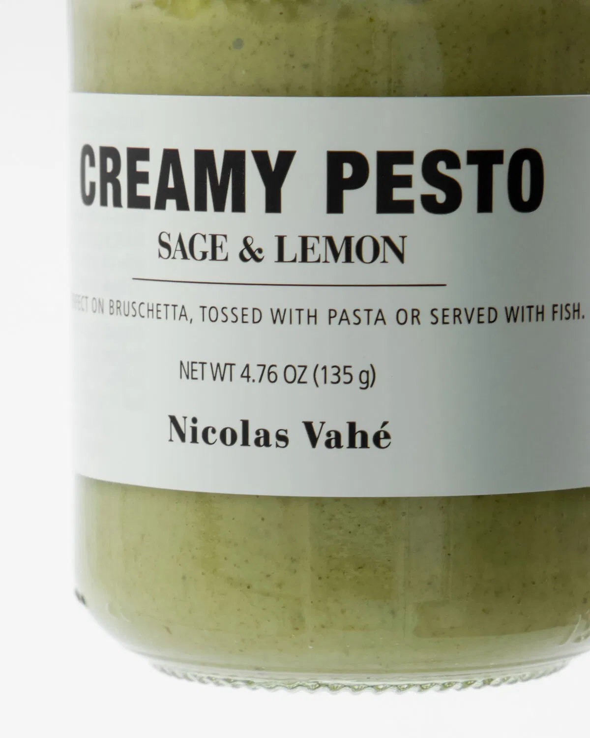 Nicolas Vahe kreemjas pesto salvei ja sidruniga, 135 g